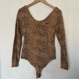 Levi's Tan Leopard Print Top